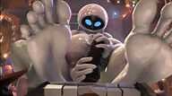 animated, Eve, rayhuma, WALL-E, webm
