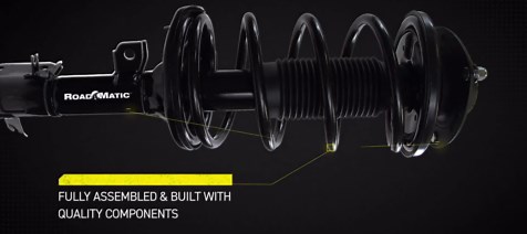 Monroe RoadMatic 181672 Suspension Strut and Coil Spring Assembly for Pontiac Grand Am