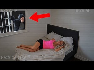 We FOUND a STALKER watching her on HIDDEN CAMERA