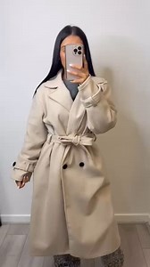 Belted wool look trench coat €44.99 | Love Stores Dublin