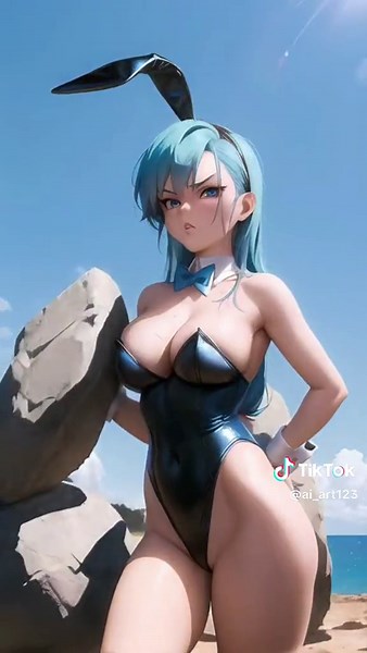 Bulma #Bulma #ai #Opendream #aiart #animegirl