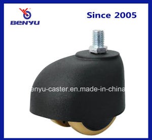 [Hot Item] Leather Office Chair Screw Castor Wheel 50mm