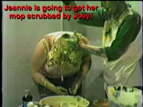 Jeannie & Joey Gooey Food Fight Part 1