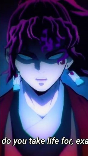 The Final Yoriichi Speech with Mozan demon slayer