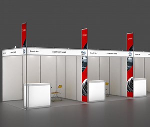 [Hot Item] Upgraded Octanorm Booth, Advertising Part for Shell Scheme Standard Booth