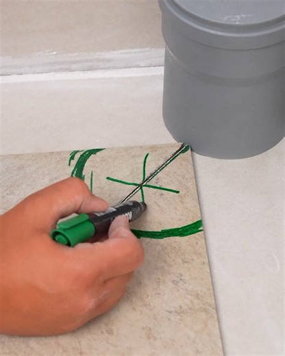 10K views · 22 reactions | A step-by-step guide on how to cut tiles perfectly! | Yellow Bee | Facebook