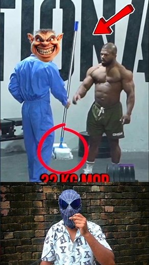 Anatoly 😱 reaction bodybuilder #gymmusic #anatoly #prank