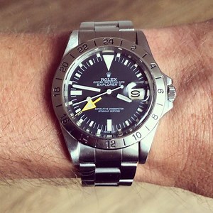 32 reactions | Orange hot 1655 Rolex Explorer from 1982 - how sharp can a watch be. | Luuxry | Facebook