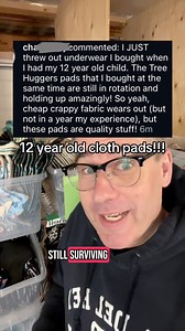 1.4K views · 20 reactions | Long lasting reusable cloth menstrual pads. Tree Hugger Cloth Pads | Tree Hugger Cloth Pads | Facebook