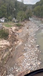 Burnsville, NC. Hurricane aftermath | TJ Helicopters LLC.