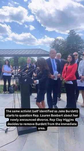 1K views · 21 reactions | Republican Rep Clay Higgins physically escorted an activist asking questions at a press conference from the area. The activist filmed these videos and has identified himself as Jake Burdett. Videos are now circulating on social media as Burdett looks for legal counsel after the altercation. | Mercado Media | Facebook