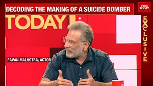 #EXCLUSIVE | "If the film #72Hoorain says that killing innocent people is not going to give any jannat then, I'm sure nobody will object to that," says actor Pavan Malhotra. #72HoorainTrailer #ITVideo | Pooja Shali Full video - https://t.ly/PeEn | India Today