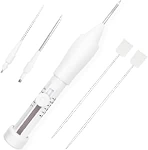 Amazon.com: HAND U JOURNEY Embroidery Pen Punch Needles, 3 Sizes (1.3mm/1.6mm/2.2mm) Embroidery Punch Needle Set for DIY Sewing : Arts, Crafts & Sewing