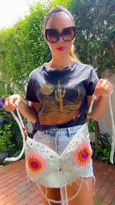 The Lace Bikini Top and The Boho Bandana Skirt Patterns #crochet #cutecrochet #summercrochet #crochetoutfit #crochetstyle #handmade #crochetpatterns | CozyCreativeCrochets