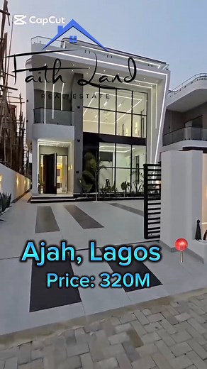 Fully Detached 5 Bedroom Smart Home Duplex With Swimming Pool, Gym, Cinema, and BQ For Sale. Location: Ajah, Lagos Nigeria. Price: ₦320M. Top Features:- Modern Design- Aesthetics- High Ceiling- Green Areas- Island Kitchen- Floor-To-Ceiling TV Consoles- Cinema- Gym- Spotlights- Countertop - All rooms ensuite- 2 Kitchens (Wet and Dry)- Swimming pool- Fully fitted kitchen with accessories - Poolside Relaxation Area - Secure estate- Prestigious neighborhood- Balcony- Spacious rooms- Walk-in Closets-
