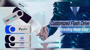 [200pcs] Custom Logo USB Flash Drive 16GB USB3.0 200 Pack JBOS Bulk Personalized USB Drives with Your Logo Customized Promotional Thumb Drives with Brand Name/Site Address/Contact info - Green