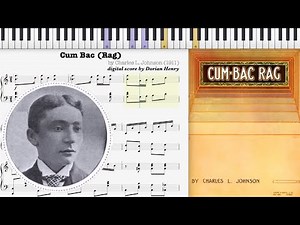 Cum-Bac Rag by Charles L. Johnson (1911, Ragtime piano)