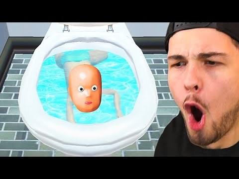Mein BABY die TOILETTE RUNTERSPÜLEN! (Vater Simulator)