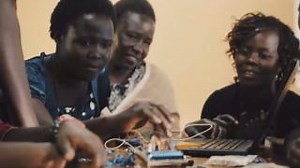 "Girls need technology because we all have the potential to use it" said Sarah, 25 years old. And you, why do you think girls should have free and safe access to technology? #GirlsInICT. | Plan International West and Central Africa