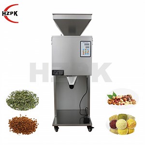 [Hot Item] Hzpk Semi Automatic Tea Bag Coffee Bean Particle Granule Powder Weighing Filling Machine
