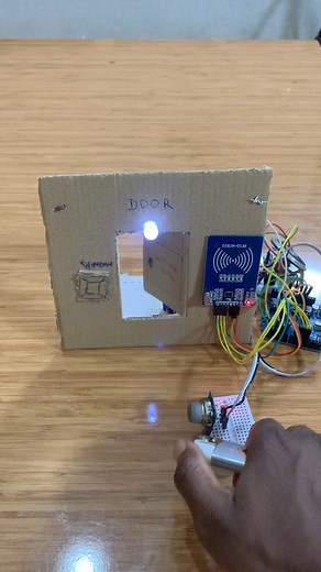 Arduino RFID Access Control with Voice Greeting and Servo Door Opening | Upload Ideas with Itamar