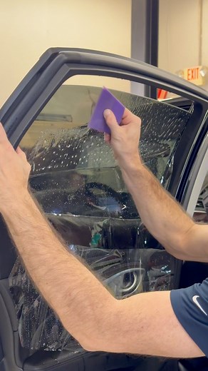 Who wants to learn how to tint windows? Here we teach many methods. All very useful. We use methods from all over the world. It gets pretty interesting 😉 Let us know if you want to tighten up some window tinting skills. The above is your standard two stage/top load method. We bottom load also, but this method is nice to have in the bag. Some door panels don’t wanna come off, like say a Porsche Macan. No thanks on removing that one😉 We get heavy into technical data and what is the reality of wi