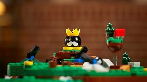 Comparing the levels in LEGO 71395 Super Mario 64 ? block