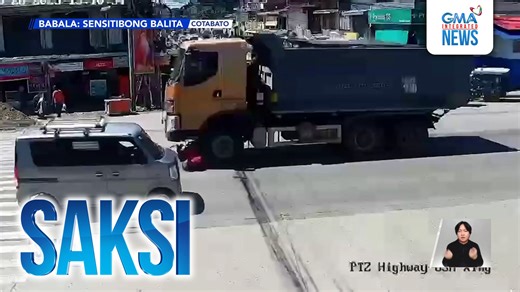 Dalawa ang nasawi sa salpukan ng tatlong motorsiklo sa Cebu. Patay rin ang isang rider sa Cotabato matapos mabangga at pumailalim sa truck. Pasintabi po, sensitibong video ang inyong mapapanood. | Saksi