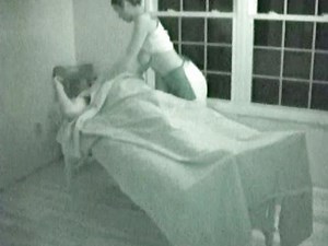 Night Vision Catches Masseuse Going All The Way
