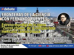 Entrevista a la soprano Enivia Muré, y al maestro Alonso Escalante, Dir. de Ópera de Bellas Artes