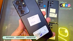 Samsung Galaxy S21 Ultra 5G Doted Stock From Rs.80,000 | MobShopping.pk