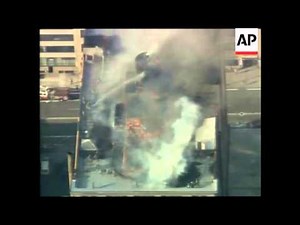 Rooftop fire fills midtown Manhattan with black smoke