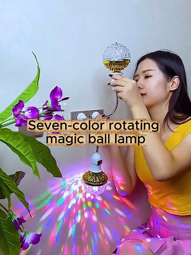 Lámpara de disco colorida con envío gratis a tu hogar