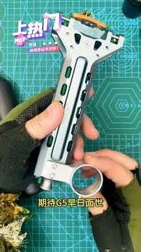 High-Tech Slingshot Build with LED Sight! 🎯 #Slingshot #TacticalGear #DIY #OutdoorTech #SurvivalGear