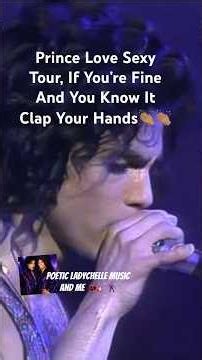 Prince Love Sexy Tour 1988 💜💃🏽✨