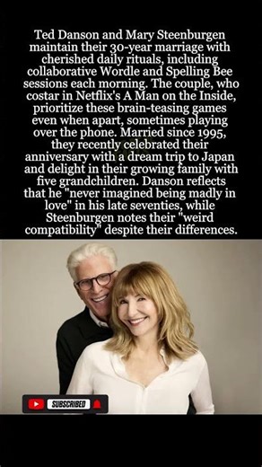 Ted Danson and Mary Steenburgen A Lovingly Compelling Couple in A Man on the Inside