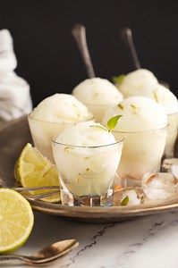 Homemade French Lime Sorbet Recipe - Easy Step-by-Step Guide | COOK.ME