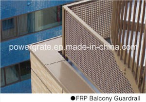 [Hot Item] GRP Molded Grating Balcony Guardrail