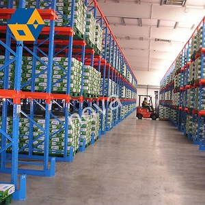 [Hot Item] Tight Pallet Rack System Industrial Warehouse Storage Steel Drive in Pallet Rack