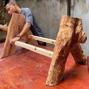 438K views · 1.7K reactions | Discover The Secret To Making Coffee Table From Discarded Tree Trunks | WT Team Woodworking | Facebook