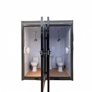 [Hot Item] Portable Toilet House with Modular Bathroom Prefab and Integrated Shower Unit