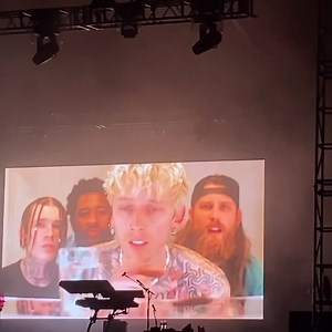 8.8K views · 88 reactions | Machine Gun Kelly at #riotfest | Q101 Chicago | Facebook