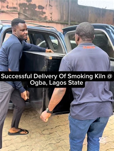 Successful Delivery Of Catfish Smoking Kiln @ Ogba, Lagos State | Sholeks Farms