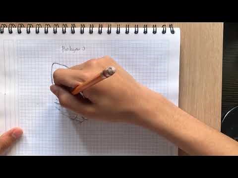 Drawing protogen head pencil.Fennix fox ZAJAGAME🦊