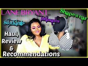 Plus Size Shape Wear, Stockings, Bras & Intimates | Lane Bryant Cacique Haul