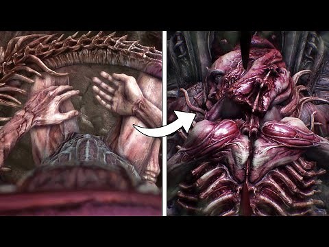 Scorn - All Parasite Transformation Cutscenes (Humanoid Infected by Parasite)