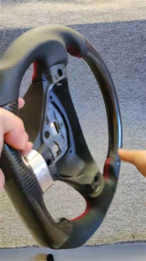Peugeot RCZ carbon fiber steering wheel