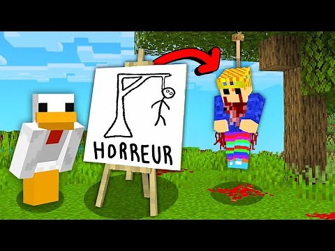 TOUT ce que je DESSINE devient RÉEL sur Minecraft..