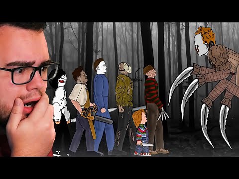 Reacting to PENNYWISE vs EVERY KILLER!