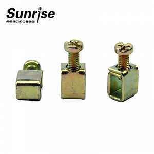 [Hot Item] Factory Sales Crimping Square Terminal Box Screw Connector Electric Wire Terminal Block for Energy Meter
